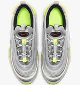 Nike Air Max 97 Silver Volt Red Toggle - Image 7