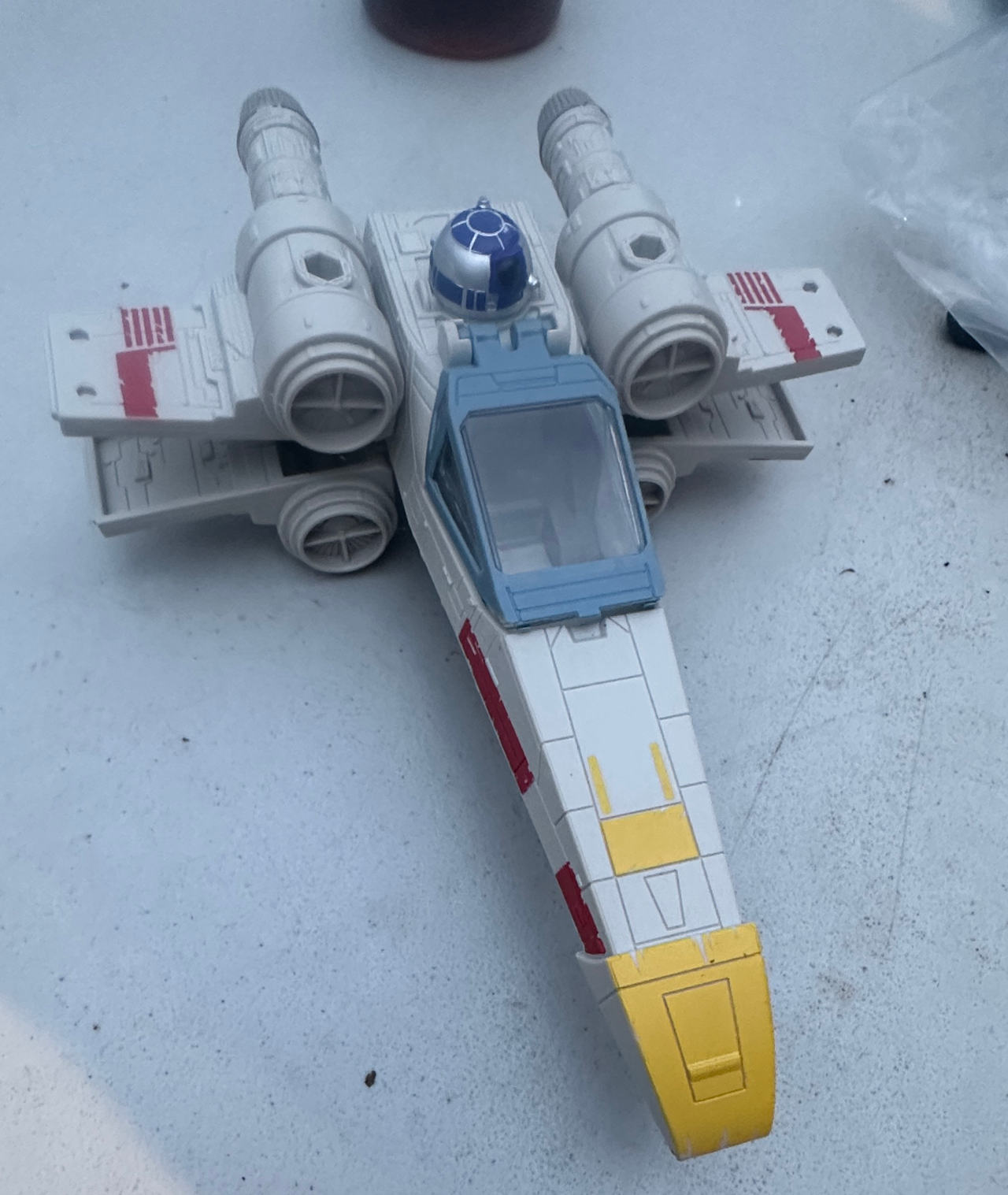 Star Wars Power of the Force Electronic X-Wing Fighter