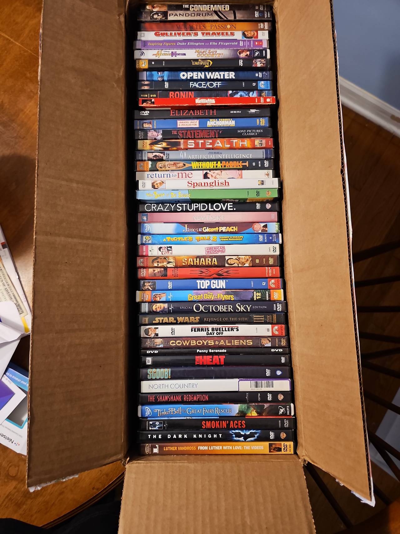 Bulk Lot of 40+ DVD Movies