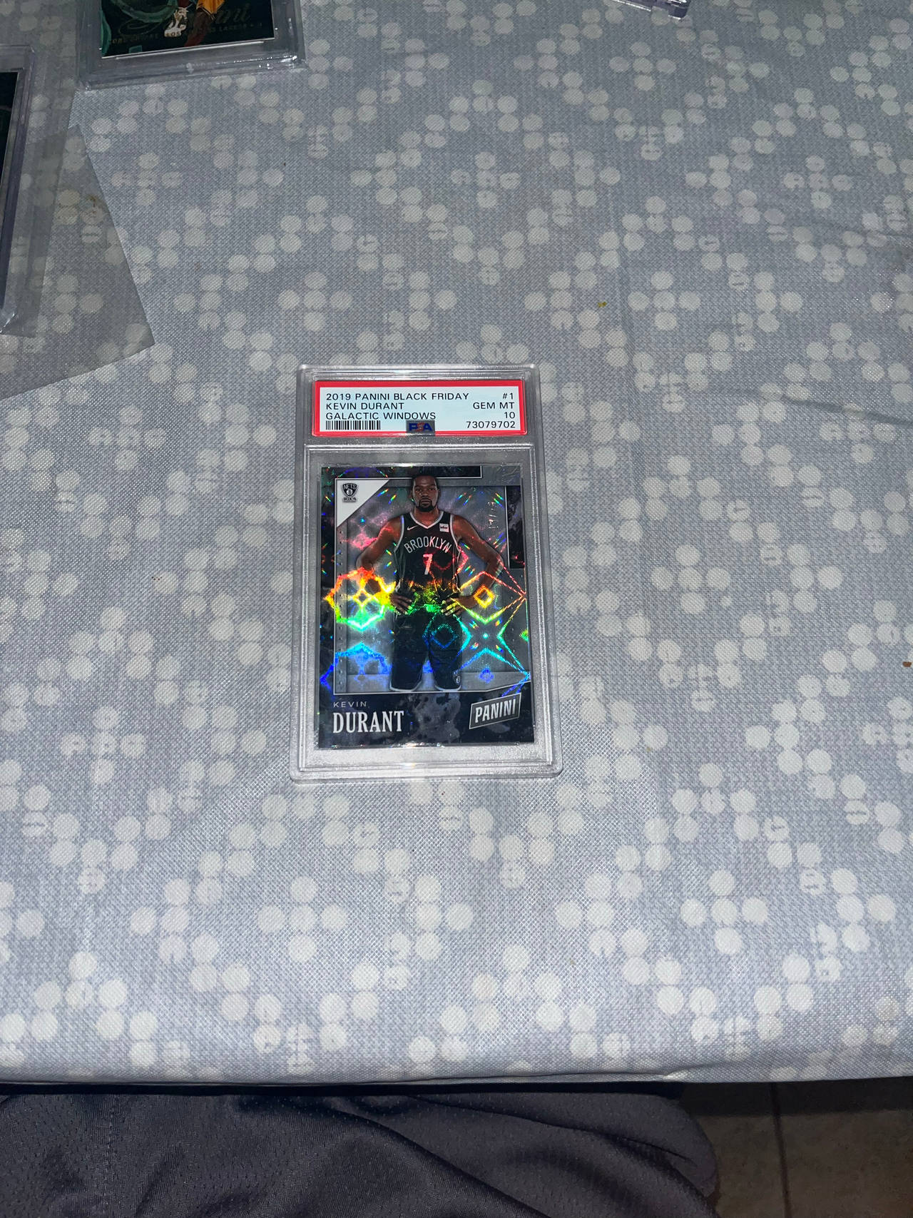 2019 Panini Black Friday Kevin Durant Galactic Windows