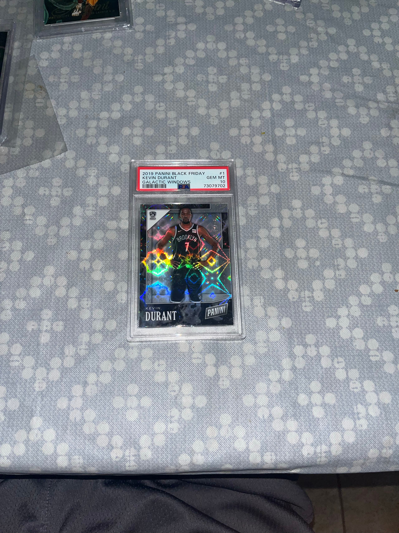 2019 Panini Black Friday Kevin Durant Galactic Windows