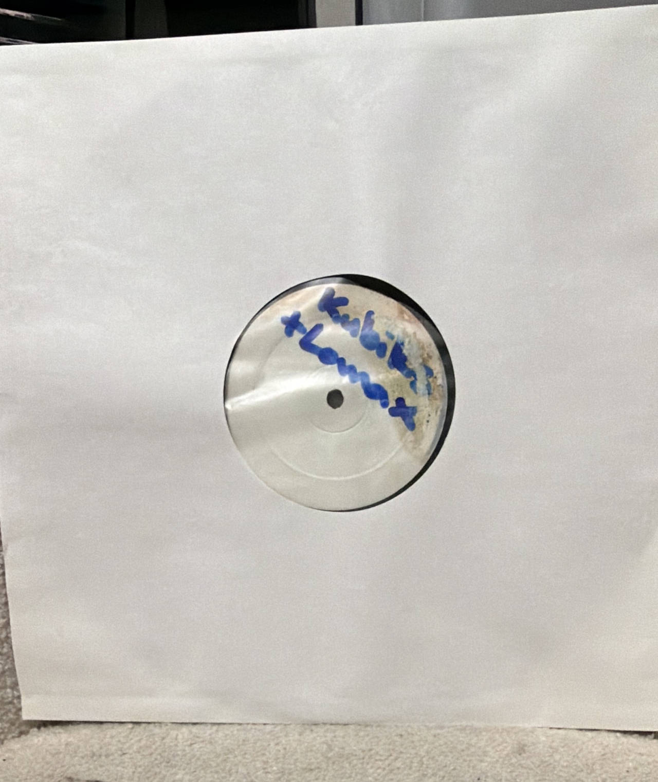 Kubiks & Lomax White Label 12" Vinyl Record
