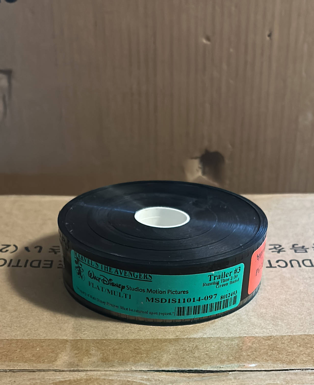 Marvel's The Avengers 35mm Film Trailer #3 Reel