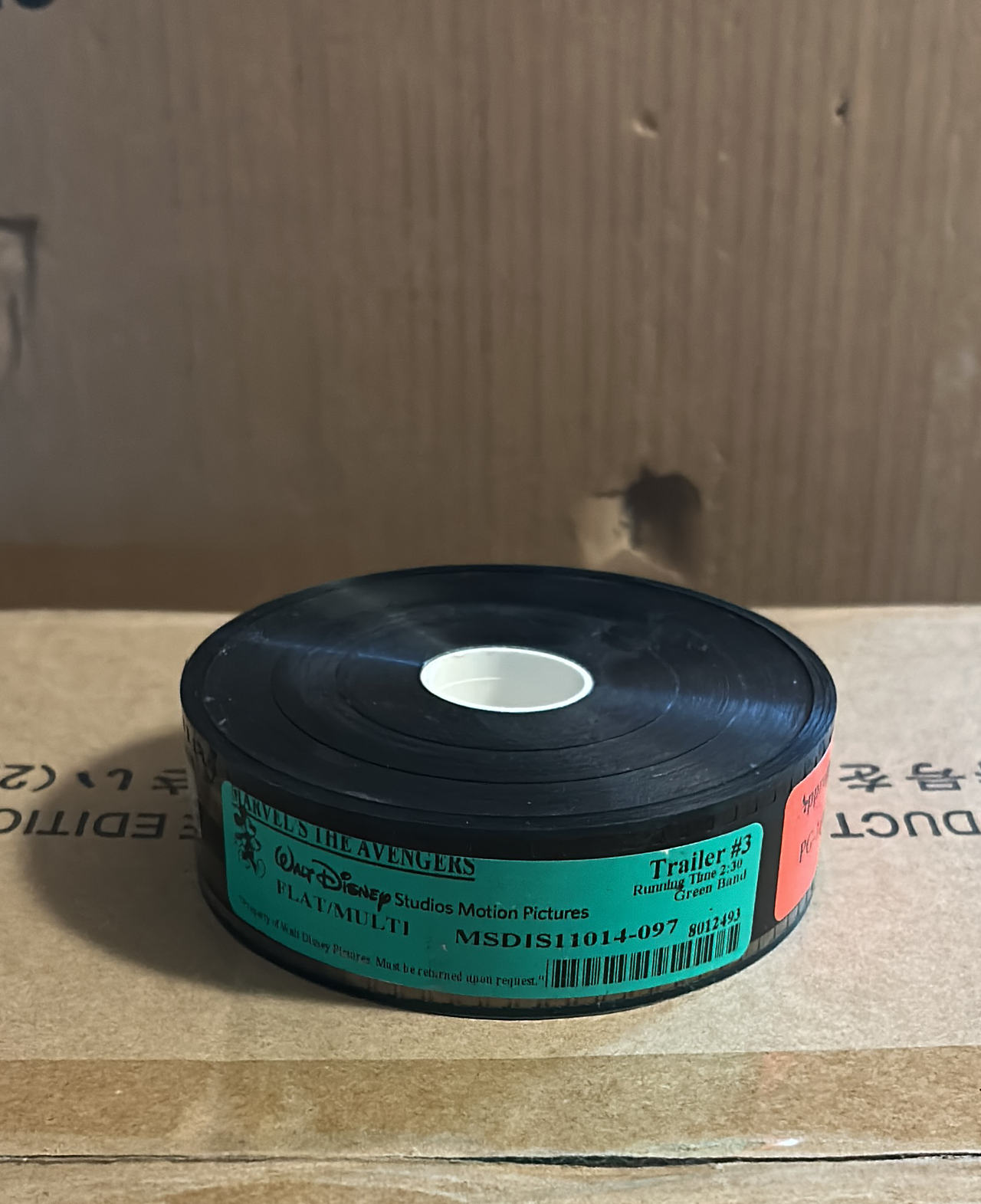 Marvel's The Avengers 35mm Film Trailer #3 Reel