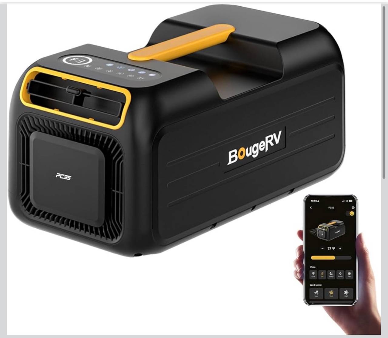 BougeRV Rocky 2890 BTU Portable Air Conditioner