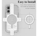 Magnetic Adapter Ring Compatible for Magsafe, Universal Magnet Sticker Compatibl - Image 4