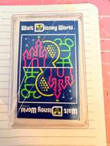 Vintage Walt Disney World Neon Playing Cards 1980's Full Deck - Image 2