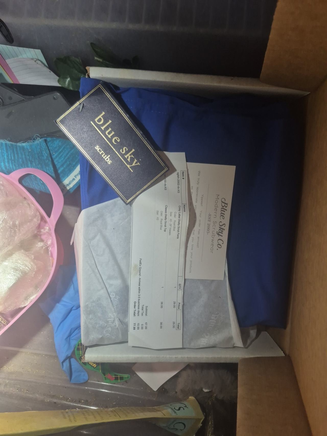 Blue Sky Co. Shelby Scrub Set