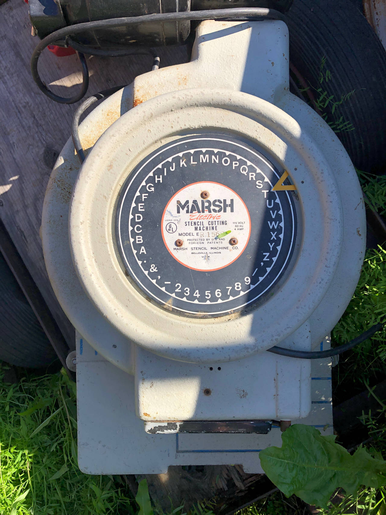 Marsh Stencil Cutting Machine
