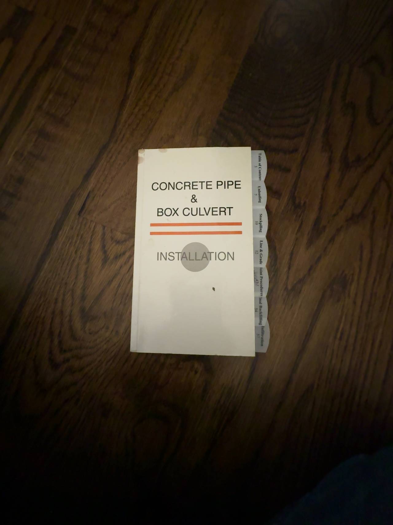 Concrete Pipe & Box Culvert Installation Book