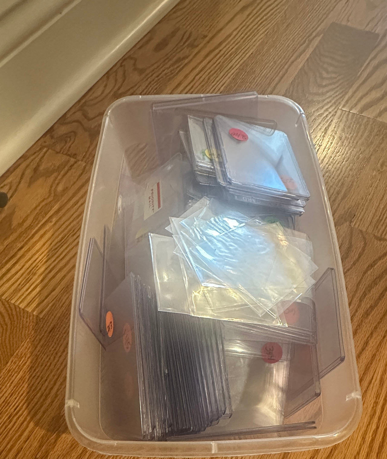 Ultra PRO 3" x 4" Regular Toploaders Bulk Lot