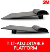 3M Gel Wrist Rest for Keyboard and Mouse with Tilt-Adjustable Platform - Image 5
