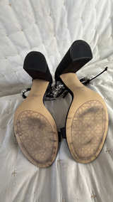Jewel Badgley Mischka Fedra Block Heel Sandal 8.5 - Image 5