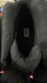 UGG Emmett Duck Boot Black Men's Leather Waterproof size 11 winter boots NIB - Image 3