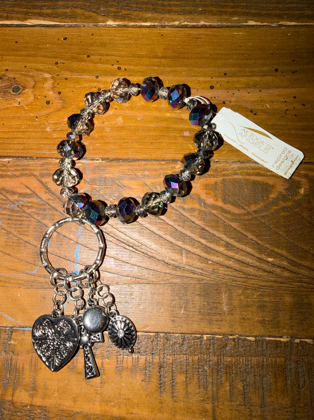 Alexa's Angels Beaded Charm Bracelet