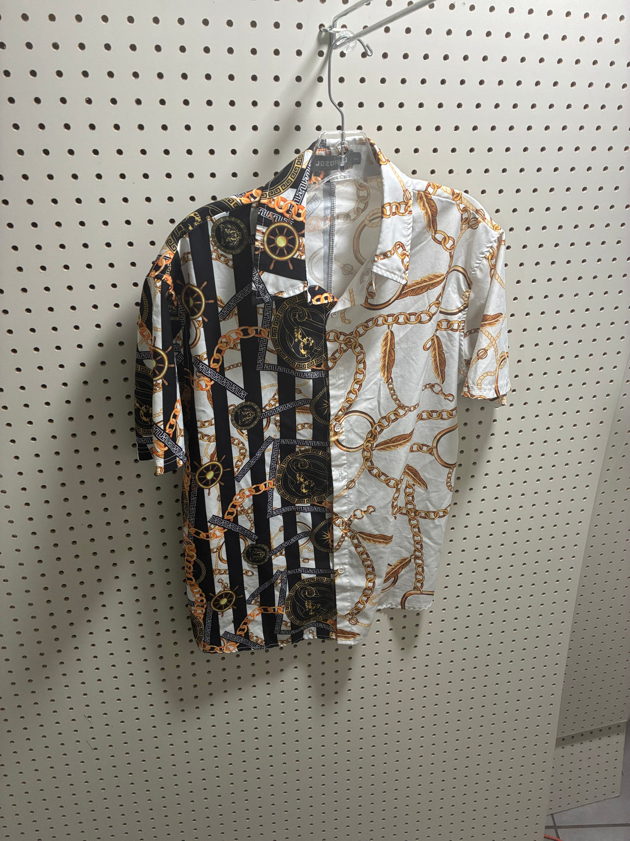 Men's Short Sleeve Button-Up Shirt