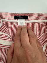 J Crew Seersucker Skirt Stretch and cotton size 4 - Image 3