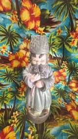 Vintage Russian Man Ceramic Decanter - Image 4