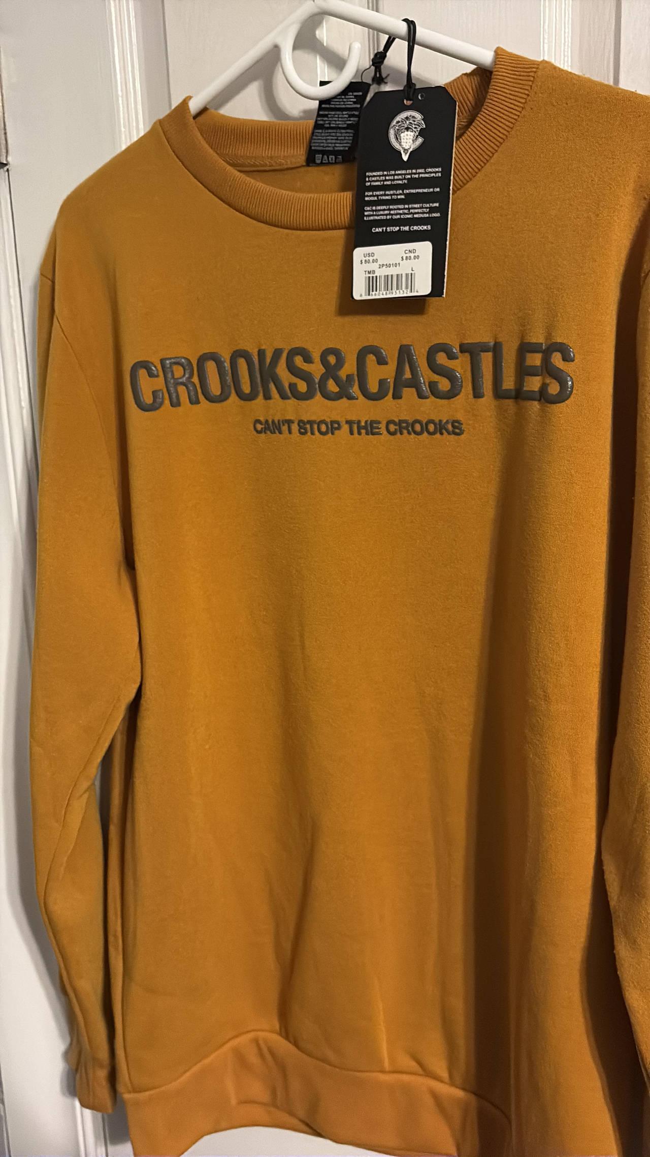 Crooks & Castles Can't Stop The Crooks Crewneck Sweatshirt