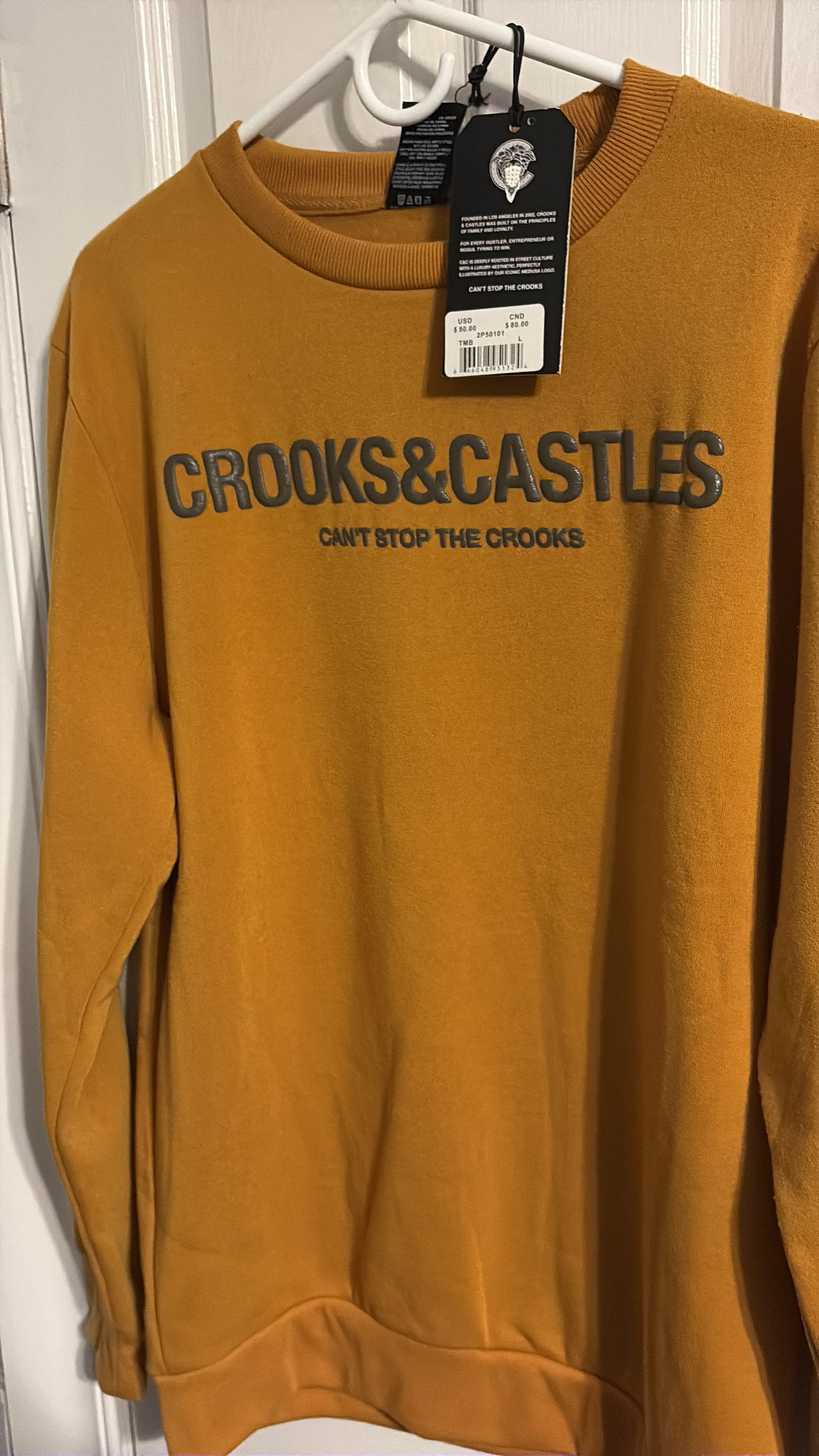 Crooks & Castles Can't Stop The Crooks Crewneck Sweatshirt