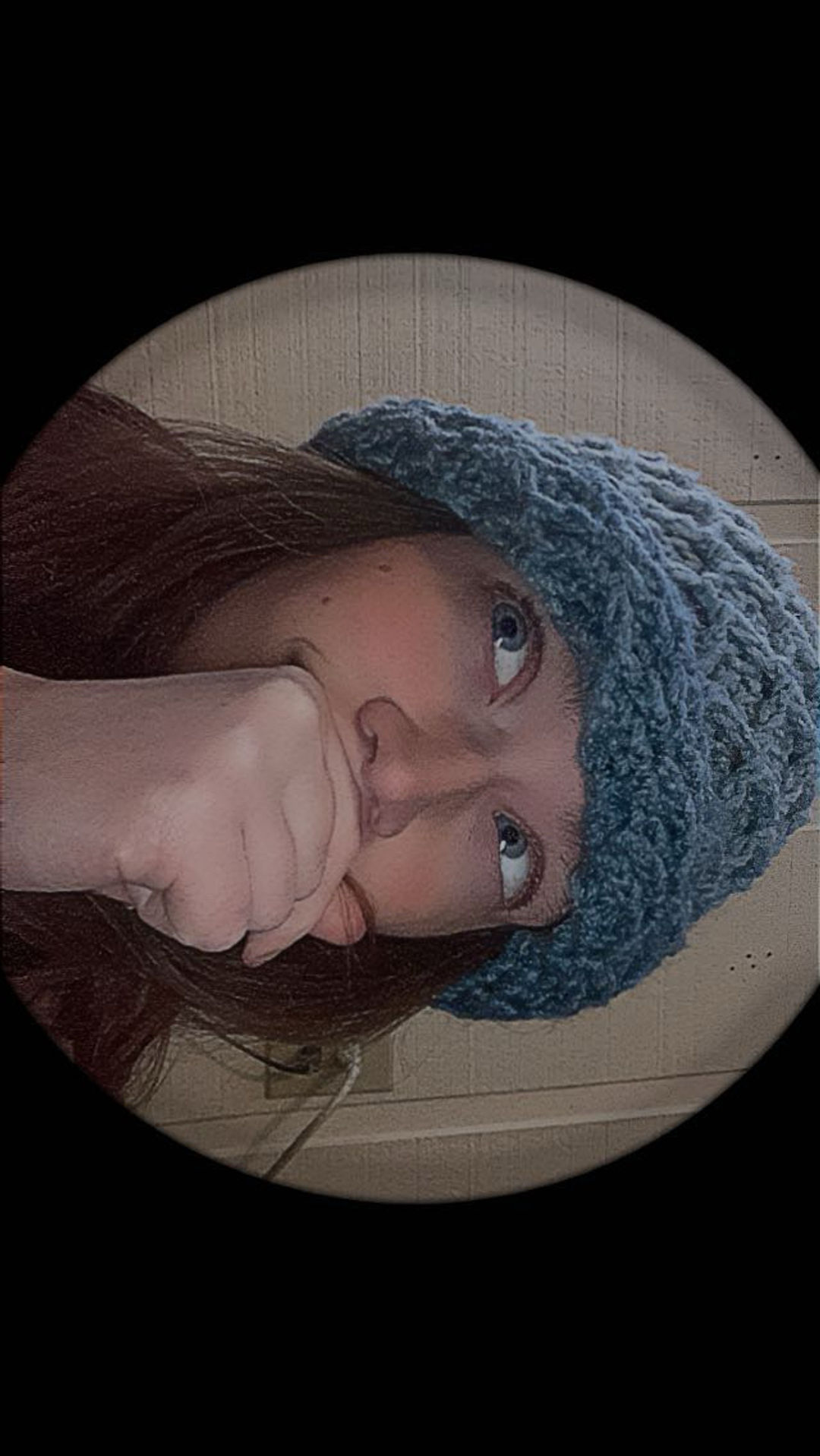 Chunky handmade beanie