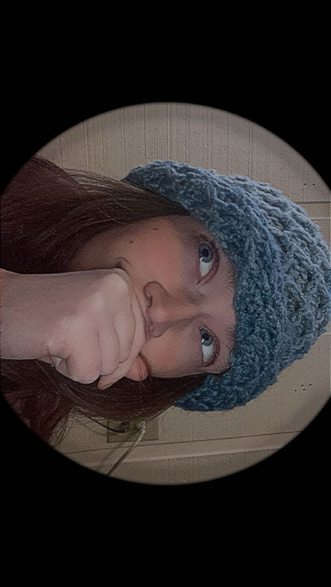 Chunky handmade beanie
