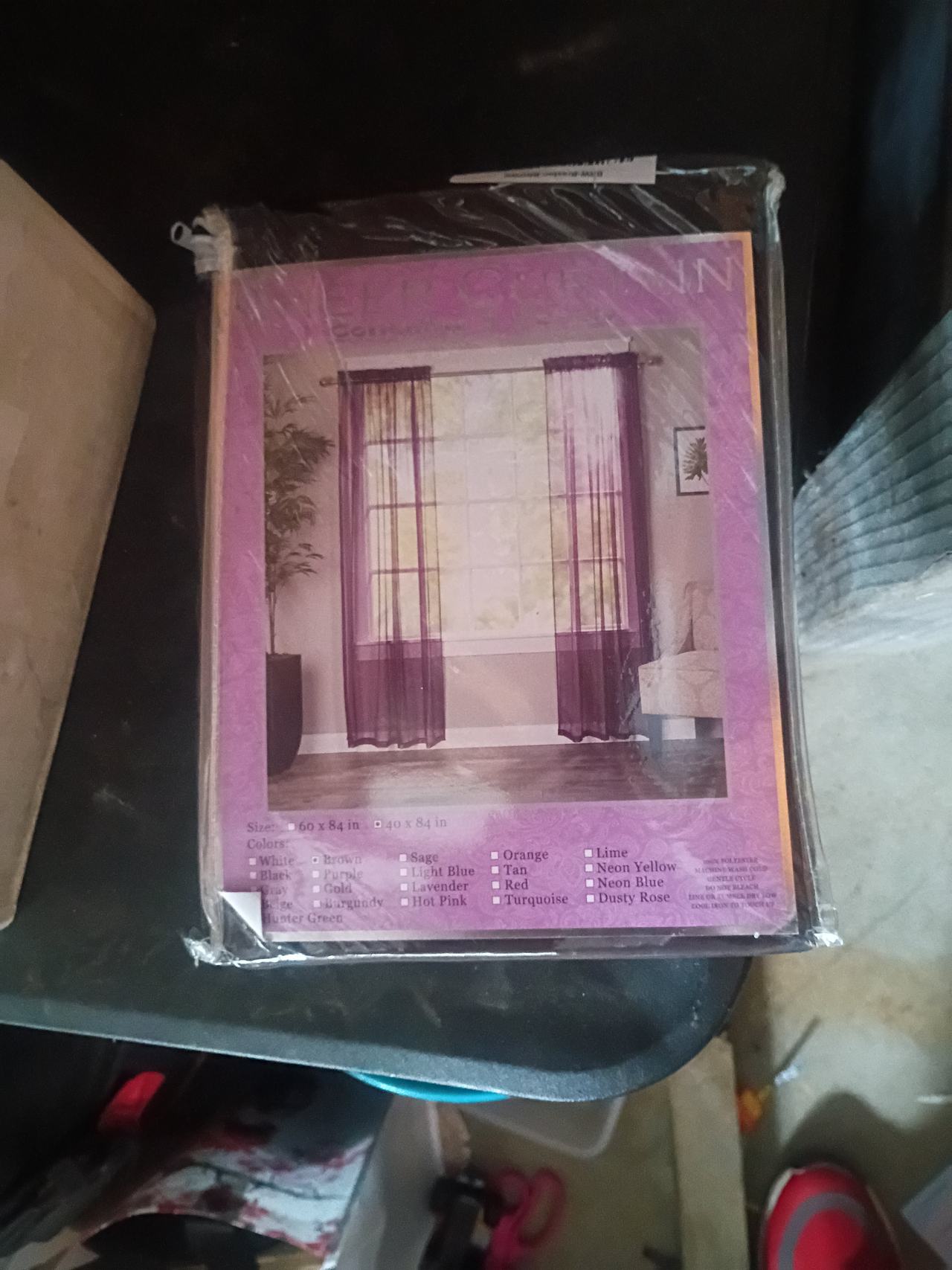 Heritage Inn Sheer Voile Curtain Panel