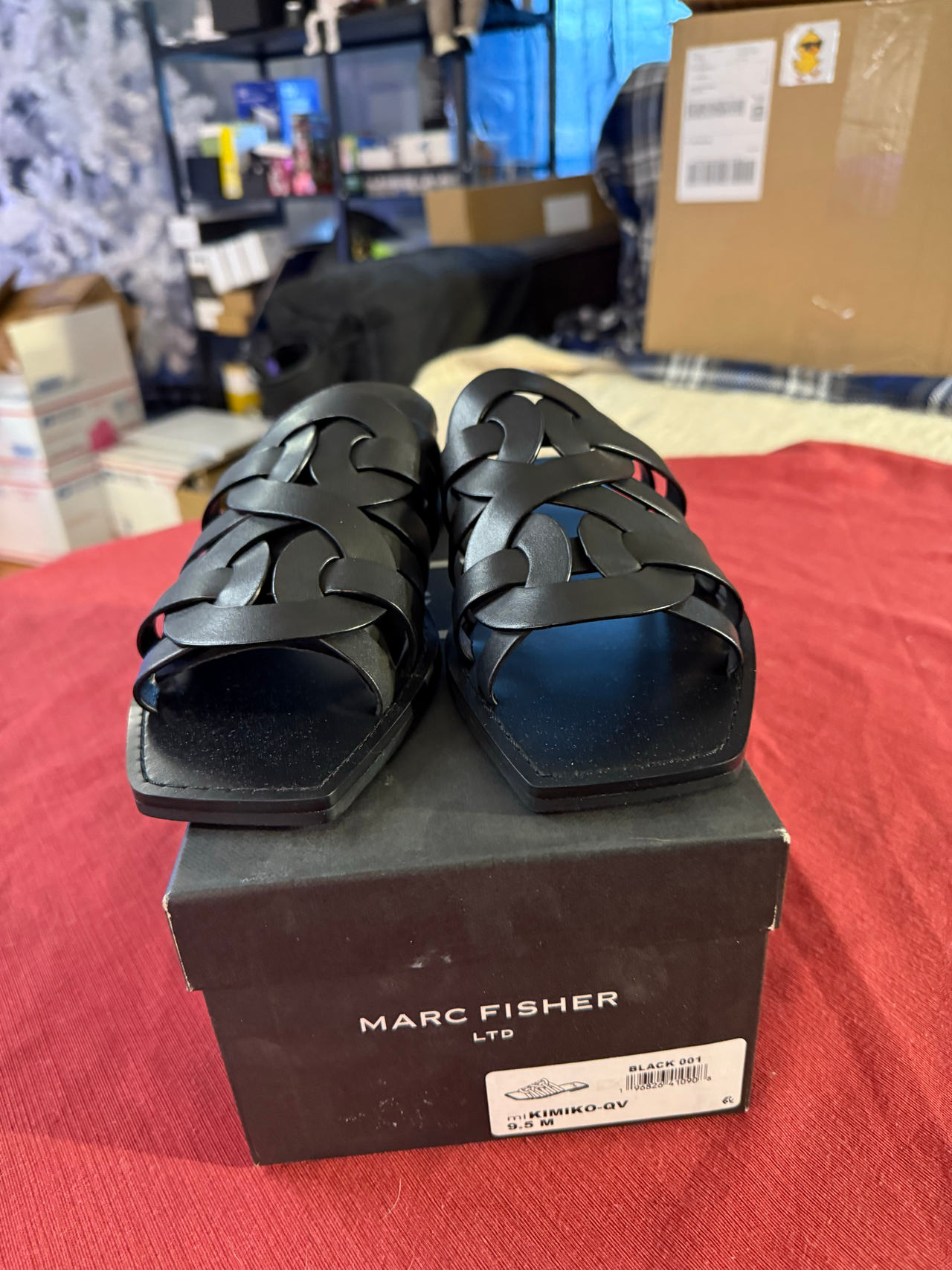 Open box Marc Fisher LTD Kimiko-QV Slide Sandal 9.5