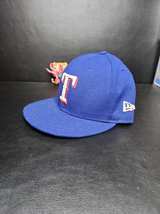 New Era Royal Blue Texas Rangers 59FIFTY fitted 7 3/8 - Image 2