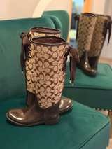 Coach Signature Monogram Rain Boots - Image 6