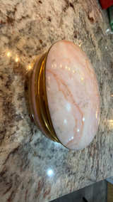 Christian Dior Pink Stone Trinket Music Box Marbre Rose La Vie En Rose  - Image 6
