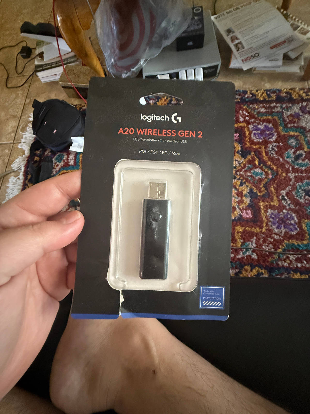 Logitech G A20 Wireless Gen 2 USB Transmitter new
