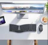 Meetion EK01 Wireless Ergonomic Keyboard and Mouse Combo - Image 3