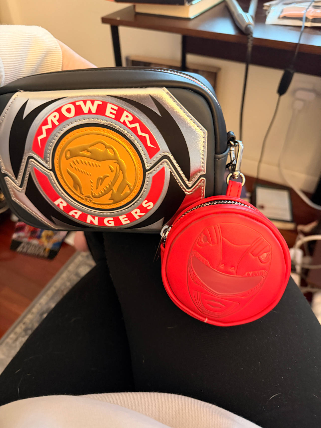 Loungefly Power Rangers Morpher Crossbody Bag with Coin Purse