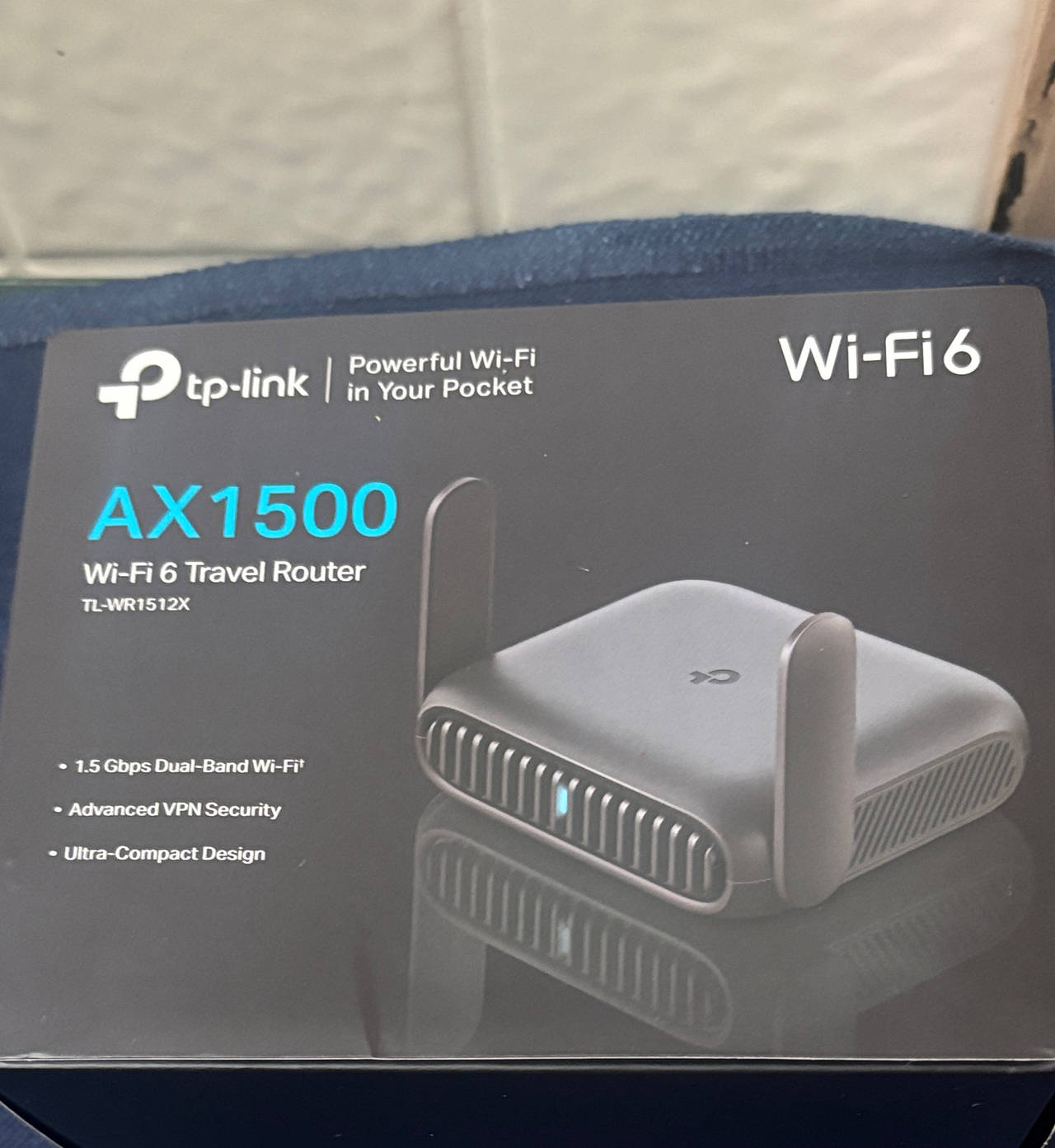 TP-Link AX1500 Wi-Fi 6 Travel Router (TL-WR1512X)