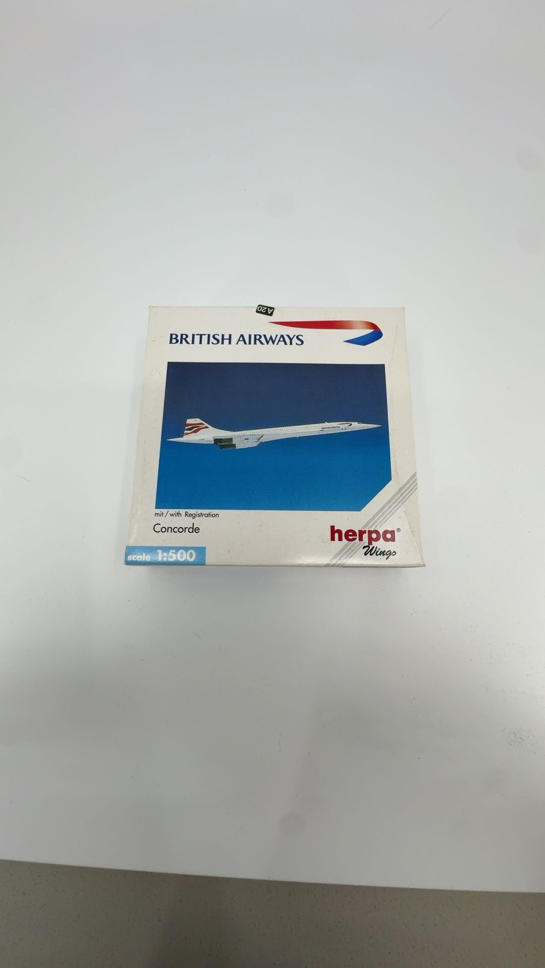 Herpa Wings 1:500 British Airways Concorde G-BOAF