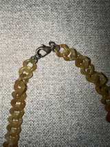 tortoise shell necklace Link Necklace Vintage Classic Costume Jewelry - Image 4