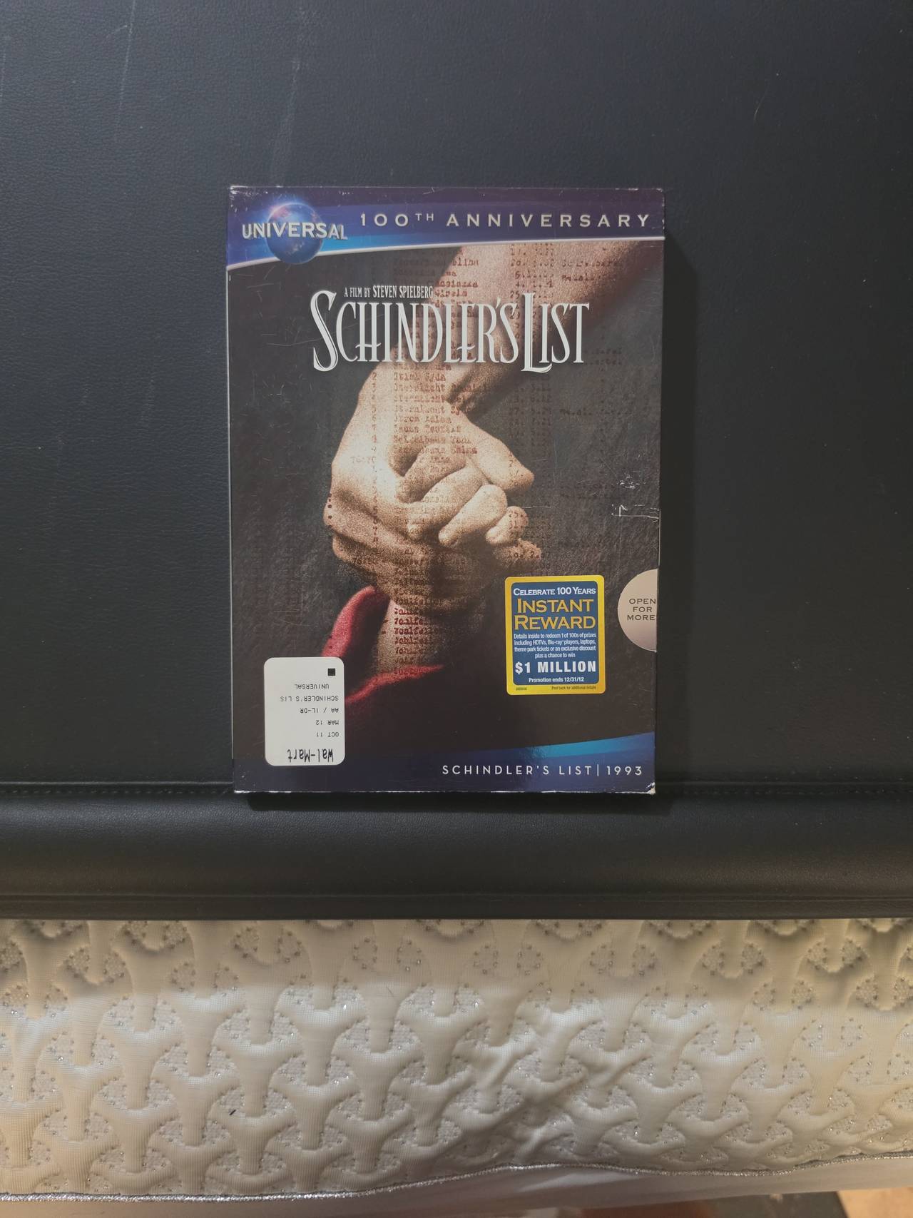 Schindler's List 100th Anniversary Edition DVD