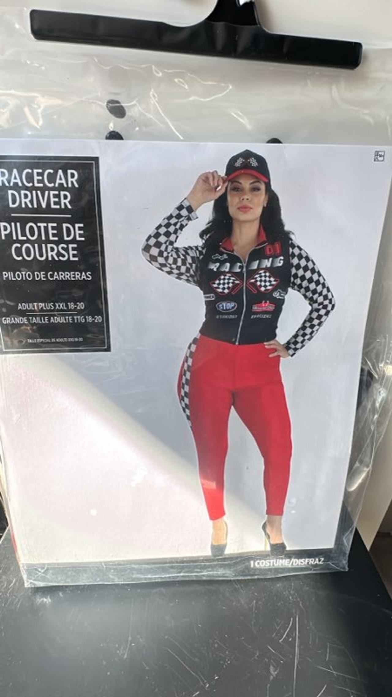 Racecar Driver Haloeeen Costume