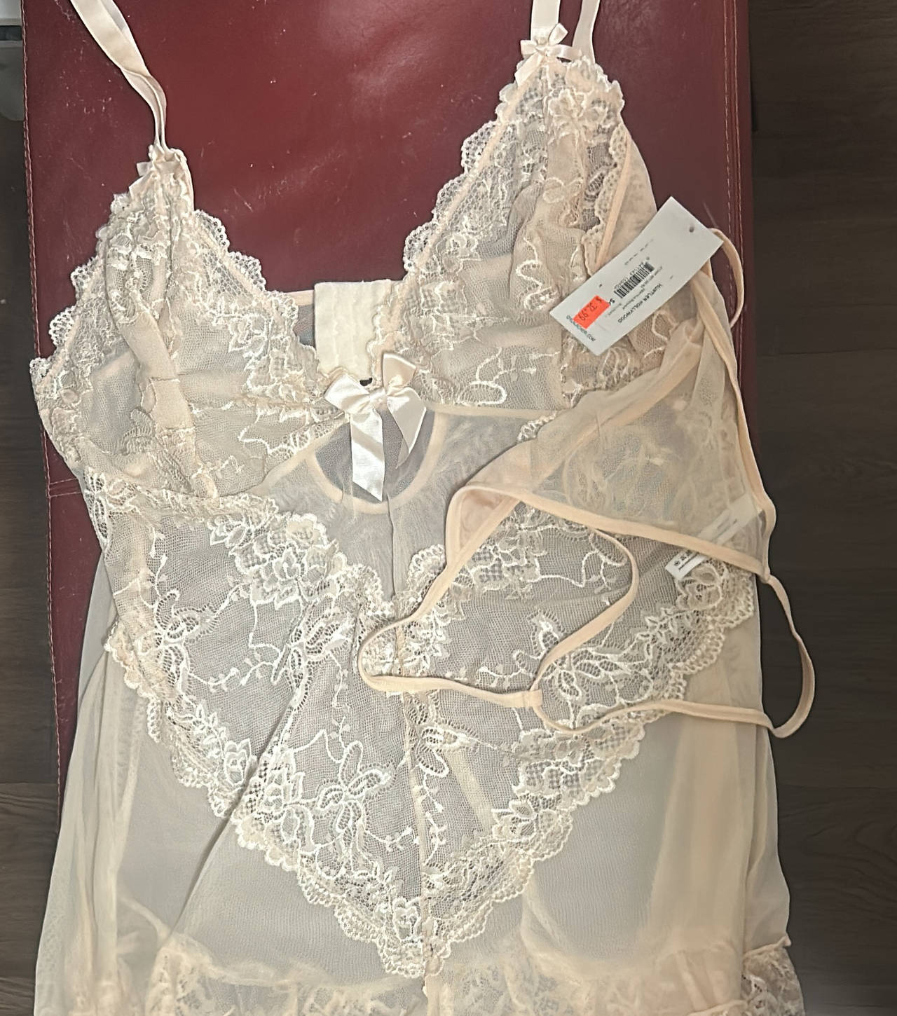 In Bloom by Jonquil Lace Babydoll Set