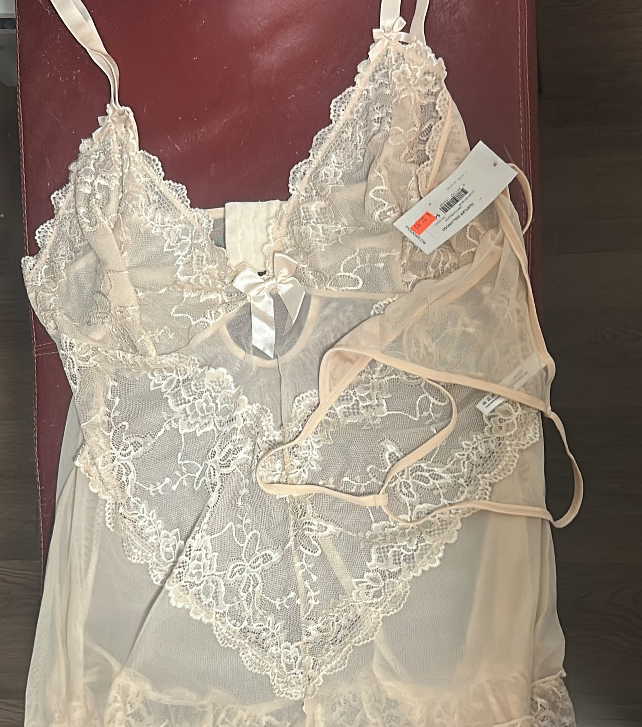 In Bloom by Jonquil Lace Babydoll Set