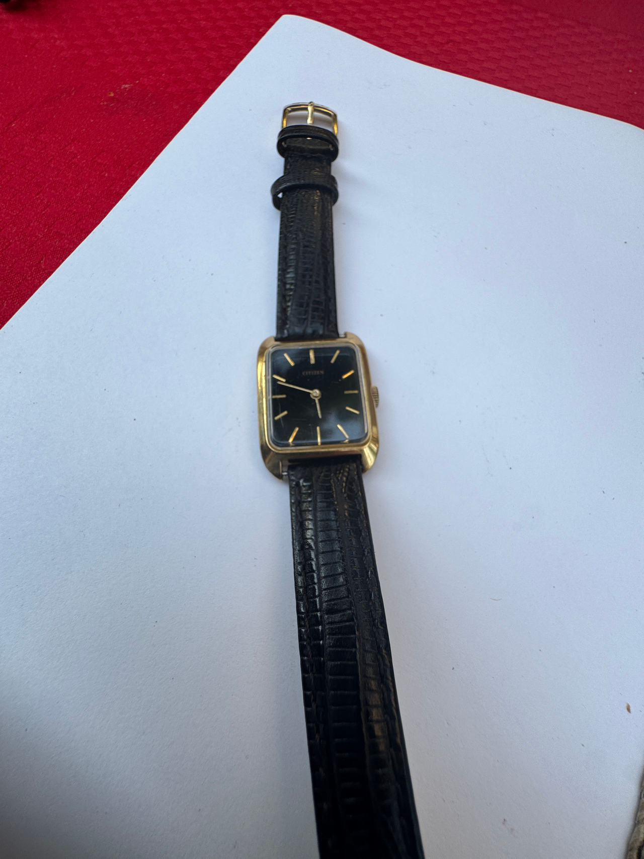 Citizen Vintage Square Dress Watch