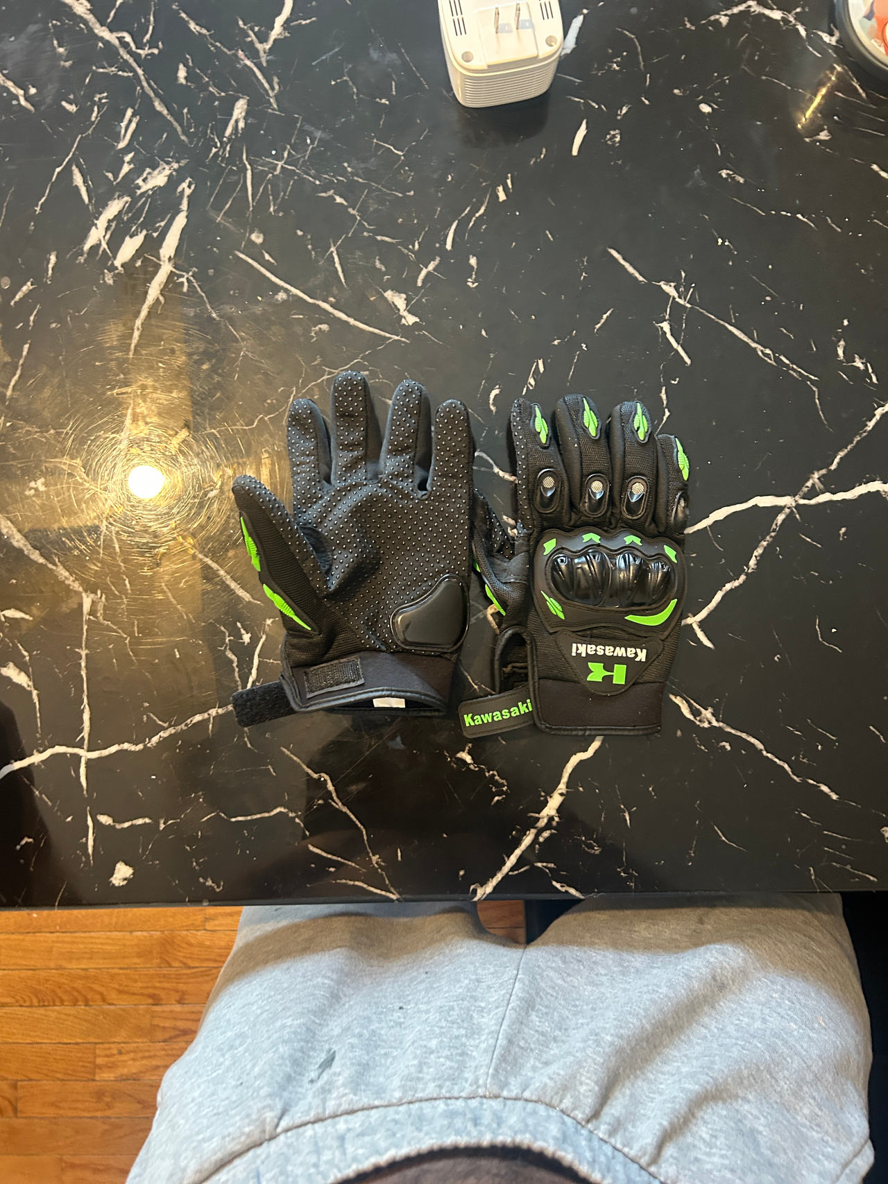 Kawasaki Motorcycle Riding Gloves