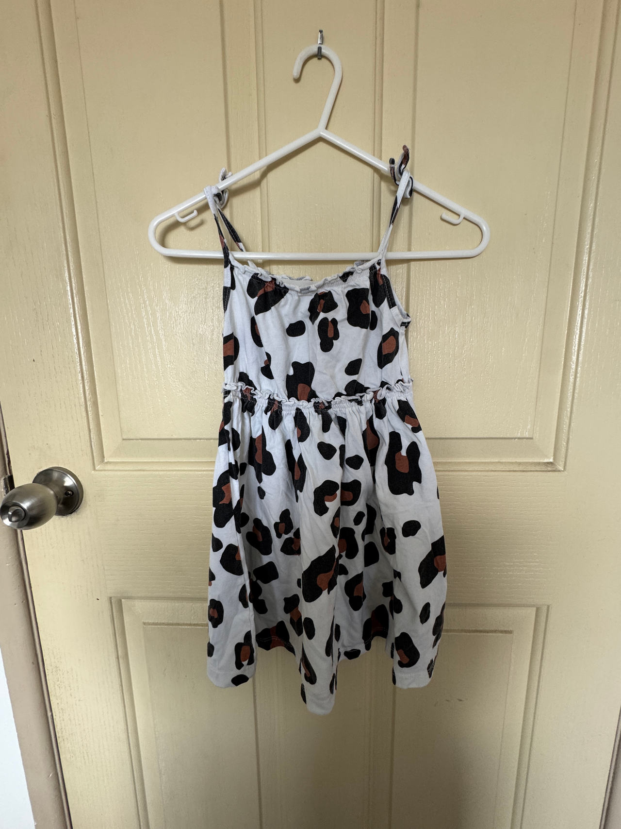 Girls' Leopard Print Sundress