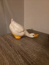 Vintage Ceramic Leaning Duck Figurine - Image 2