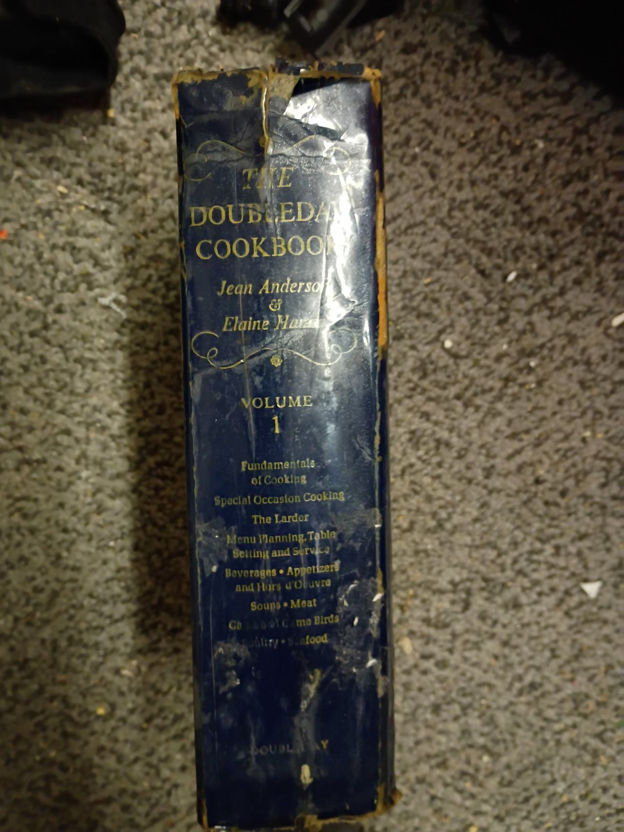 The Doubleday Cookbook Volume 1 by Jean Anderson & Elaine Hanna