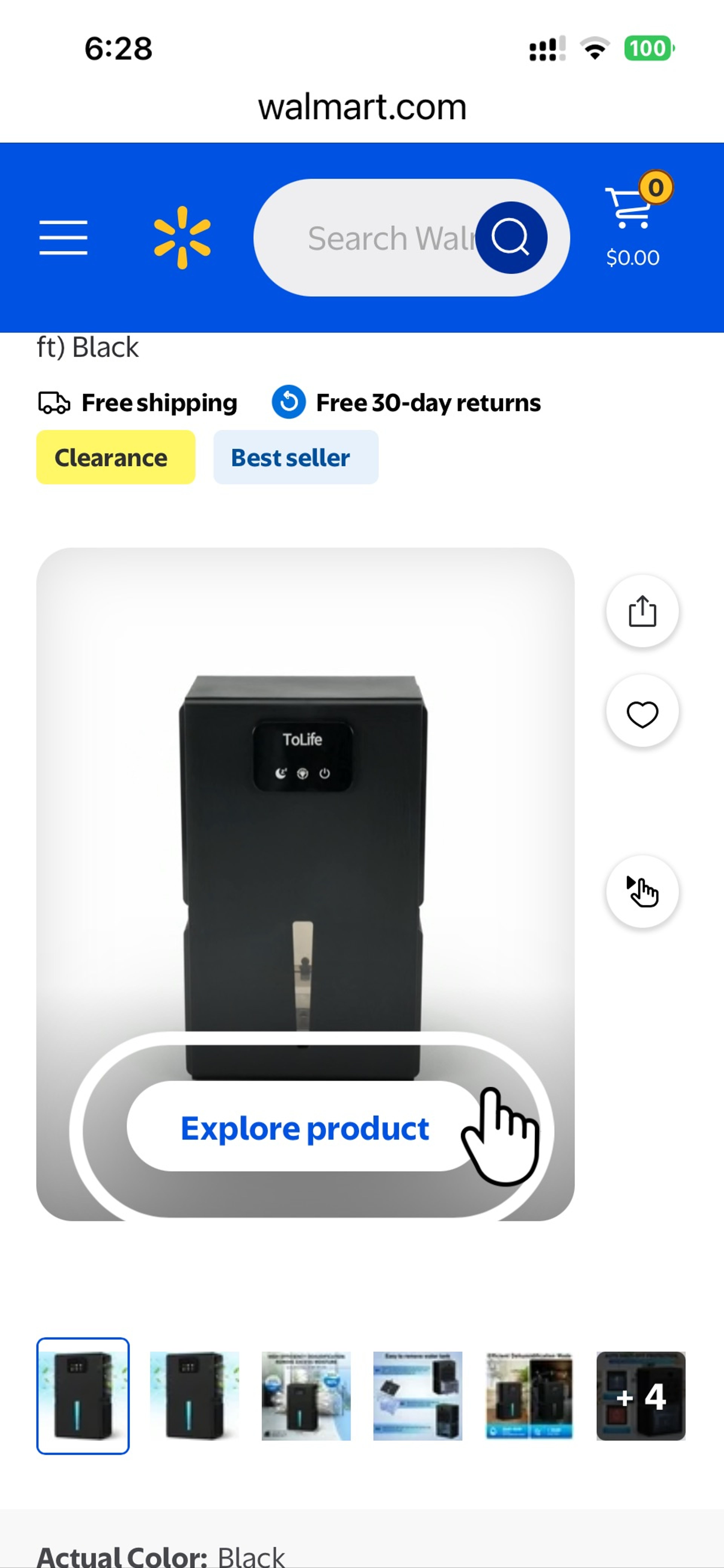 ToLife Small Dehumidifier for Home - Image 2