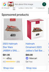 Hallmark Keepsake Star Wars Jabba's Sail Barge, The Khetanna 2023 Ornament - Image 6
