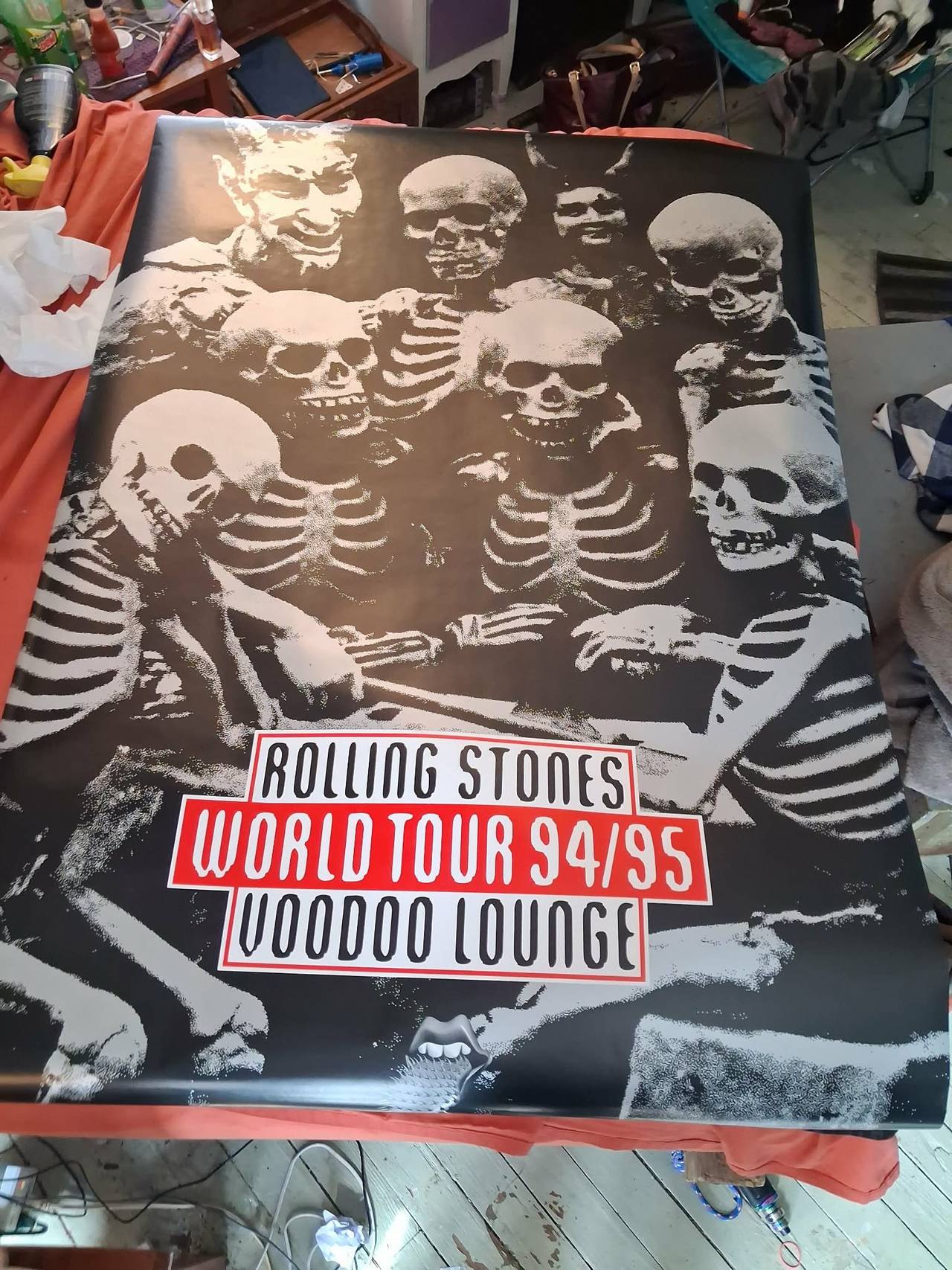 The Rolling Stones Voodoo Lounge World Tour 94/95 Poster