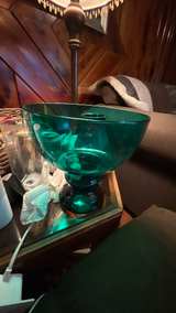 Viking Glass Emerald Green Compote Bowl - Image 2